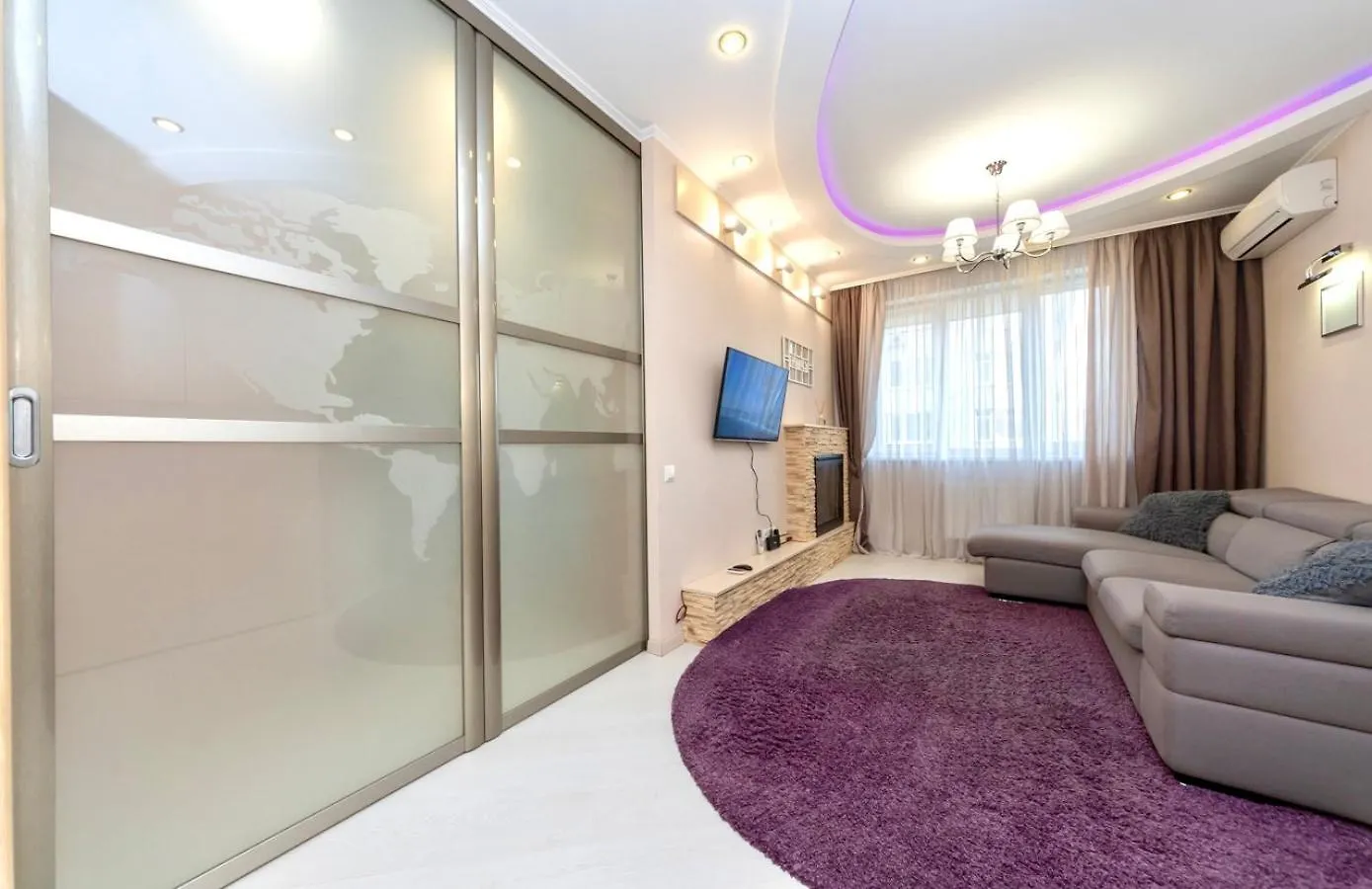 Beautiful 1 Bedroom Apartment On 1 Feodoseevskaya Street Kijev 0*,